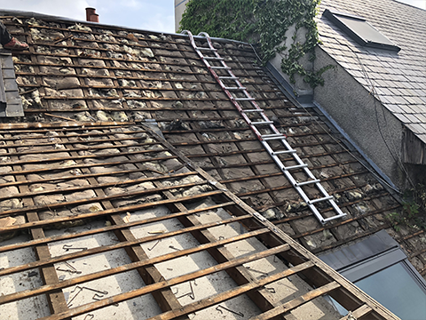 Renovation de toiture à Rueil Malmaison dans les Hauts de Seine 92